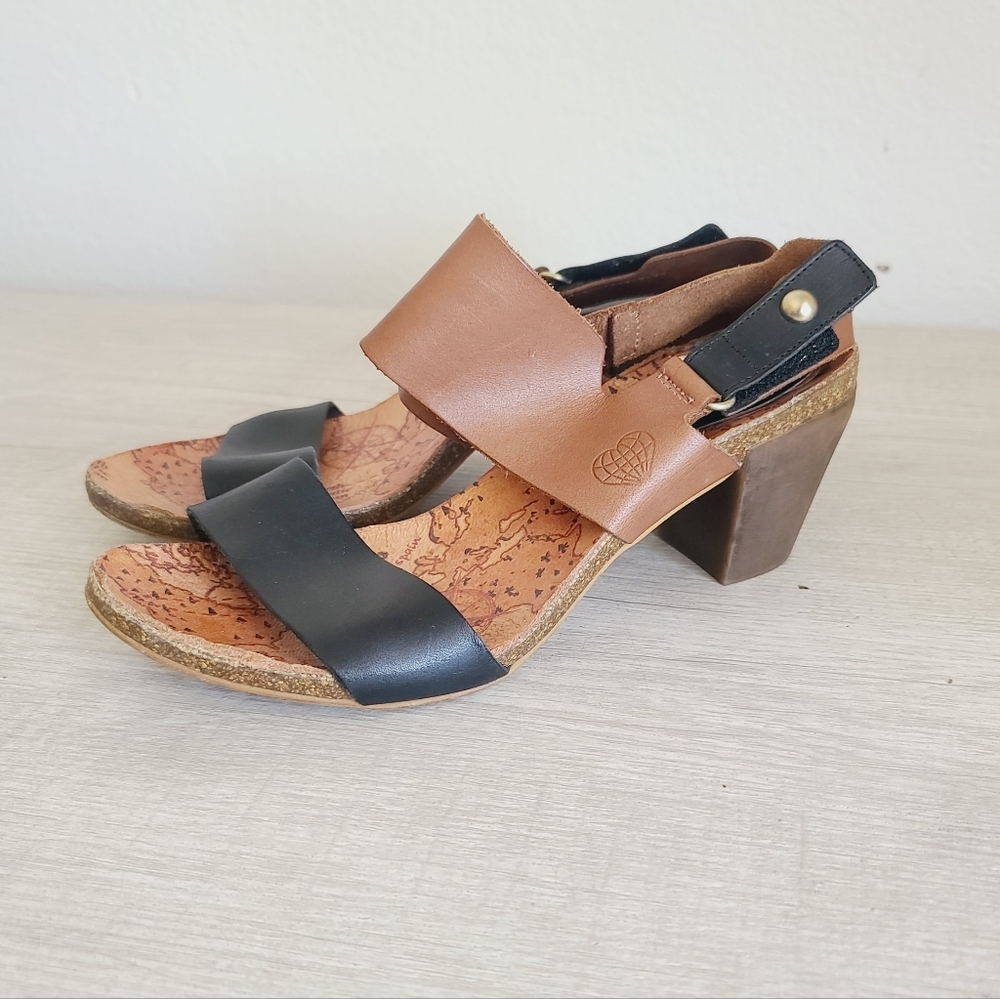 Take Me Stylish Brown and Black Women's Sandals Size 39
